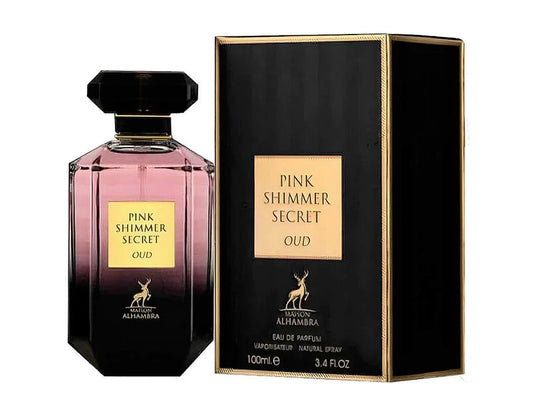 Pink Shimmer Secret Oud 100ml EDP by Maison Alhambra