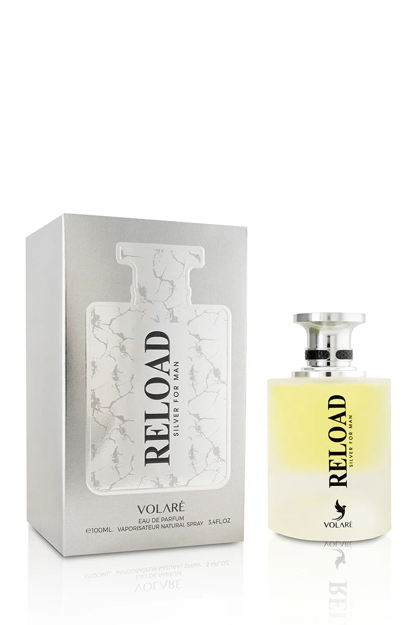 Reload Silver for Man 100ml EDP by Volare