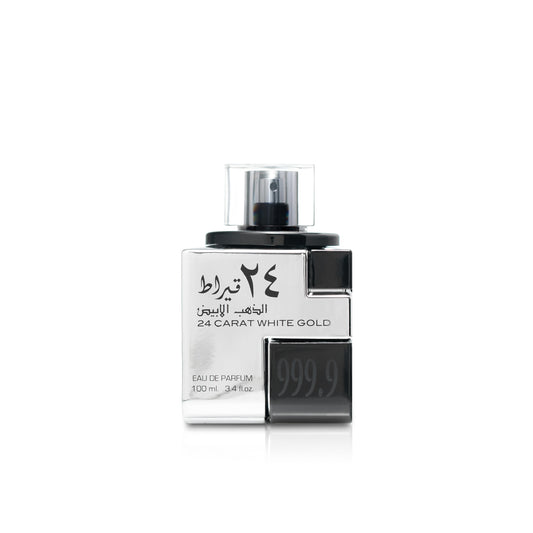 24 Carat White Gold 100ml EDP by Lattafa