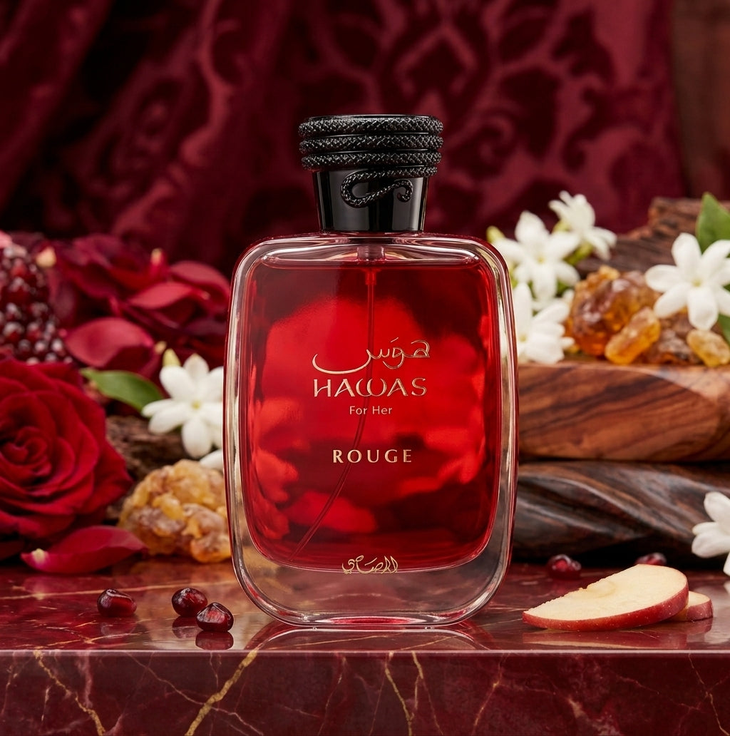 Hawas Rouge 100ml EDP by Rasasi