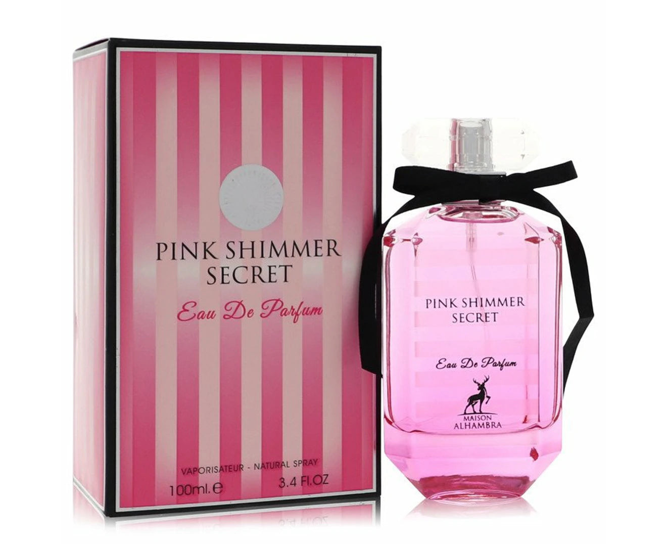 Pink Shimmer Secret 100ml EDP by Maison Alhambra