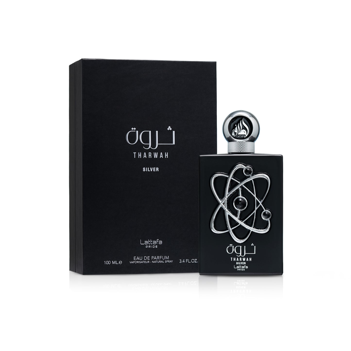 Tharwah Silver 100ml EDP by Lattafa