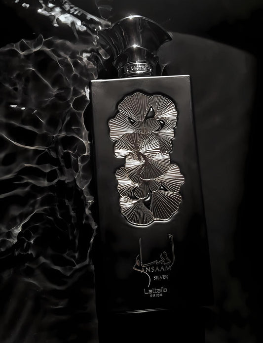 Ansaam Silver 100ml EDP by Lattafa