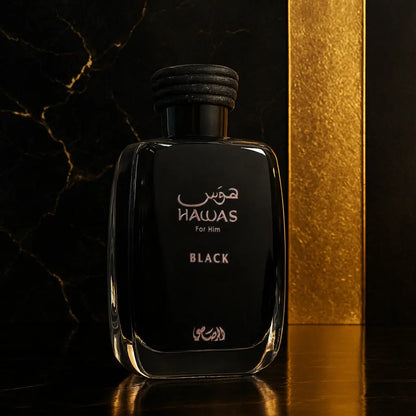 Hawas Black 100ml EDP by Rasasi