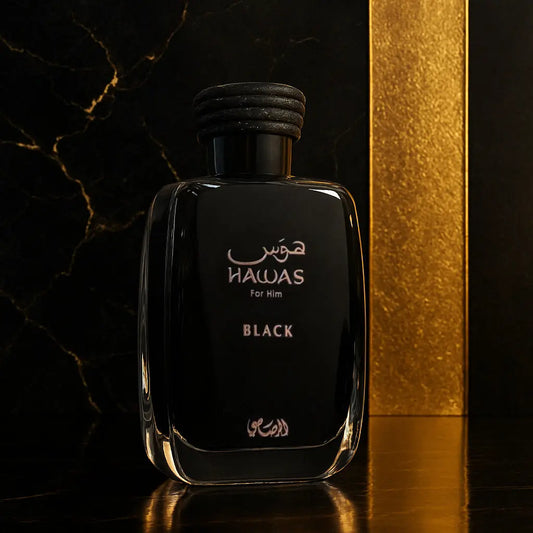 Hawas Black 100ml EDP by Rasasi